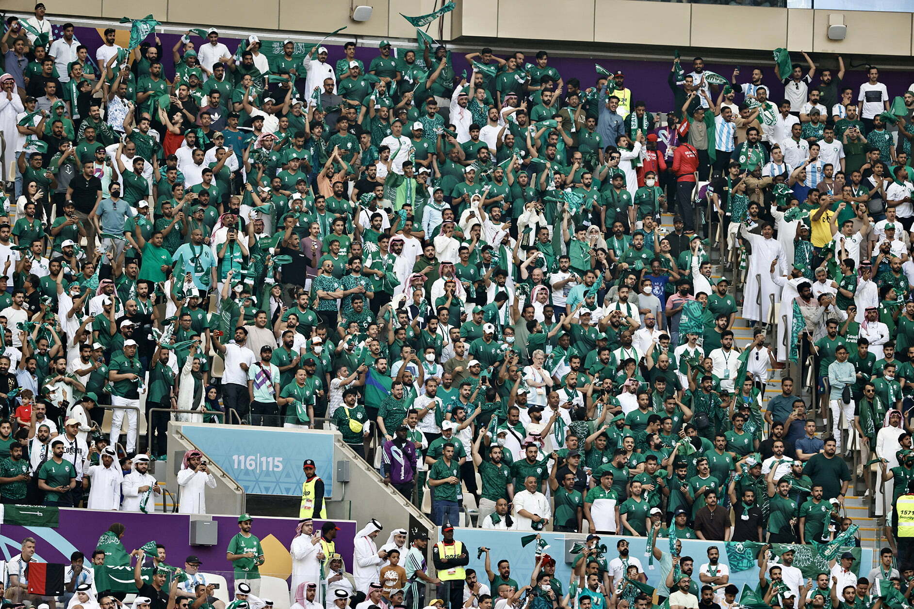 Saudi Arabia vs. Argentina match - World Cup 2022 Qatar