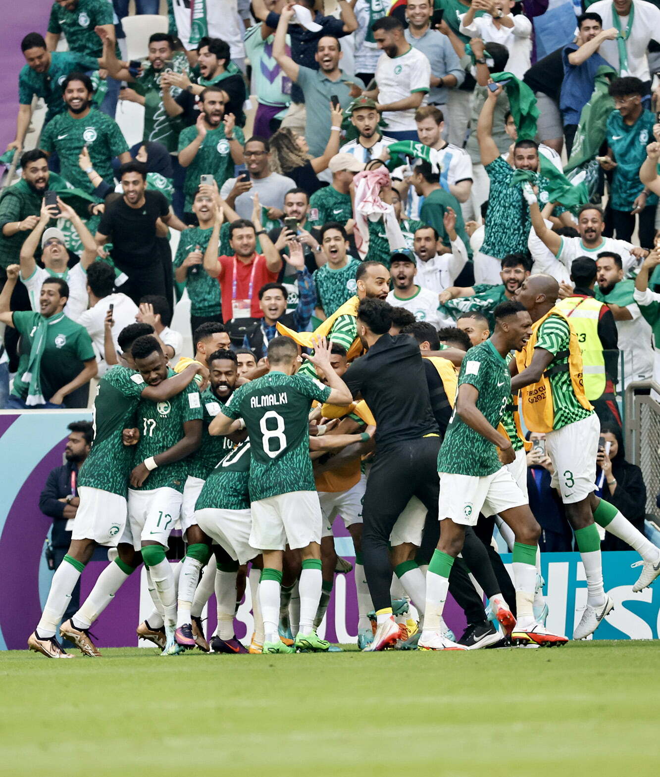 Saudi Arabia vs. Argentina match - World Cup 2022 Qatar