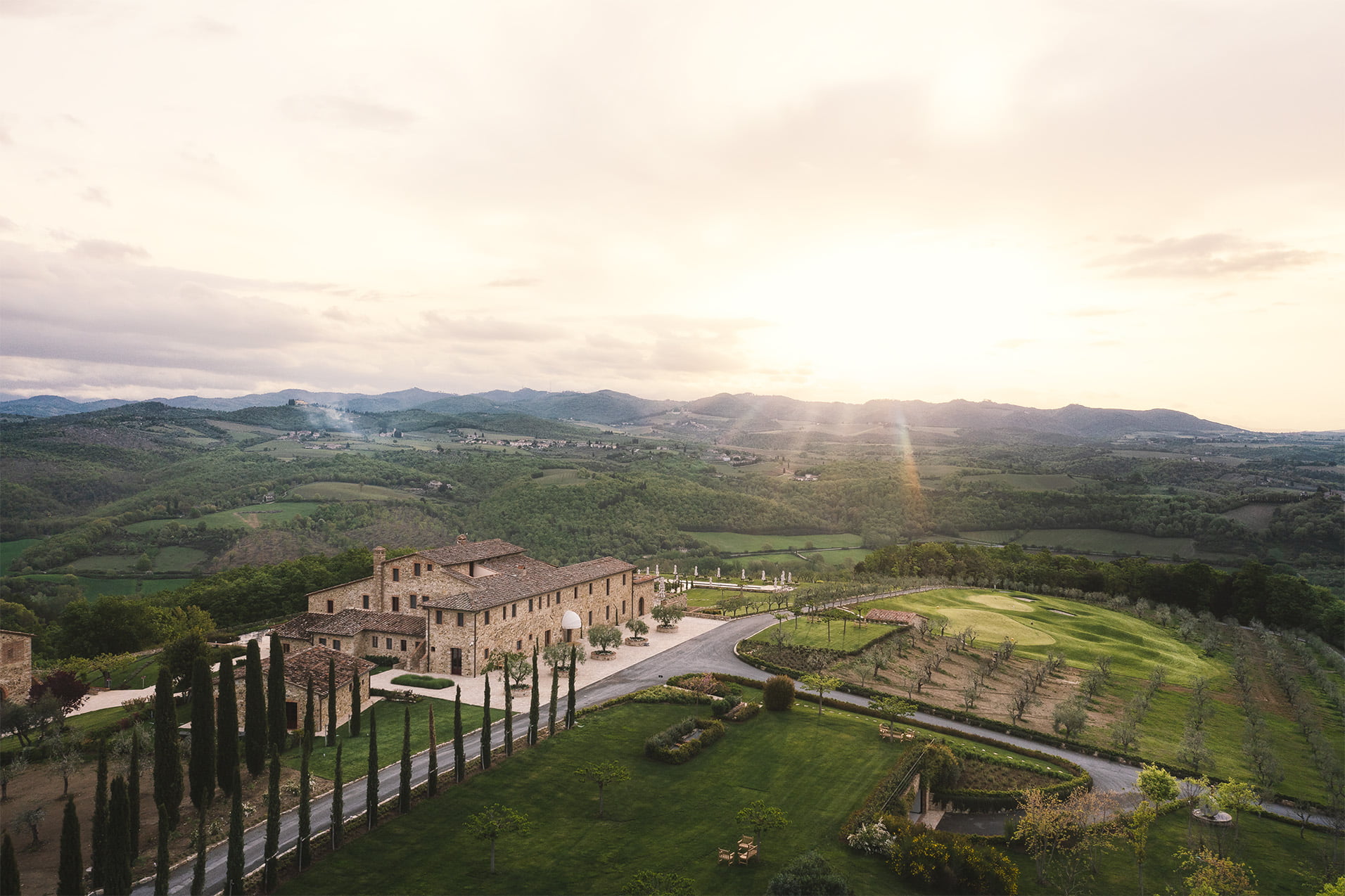  The Club House at Fontanelle Estate, Tuscany
