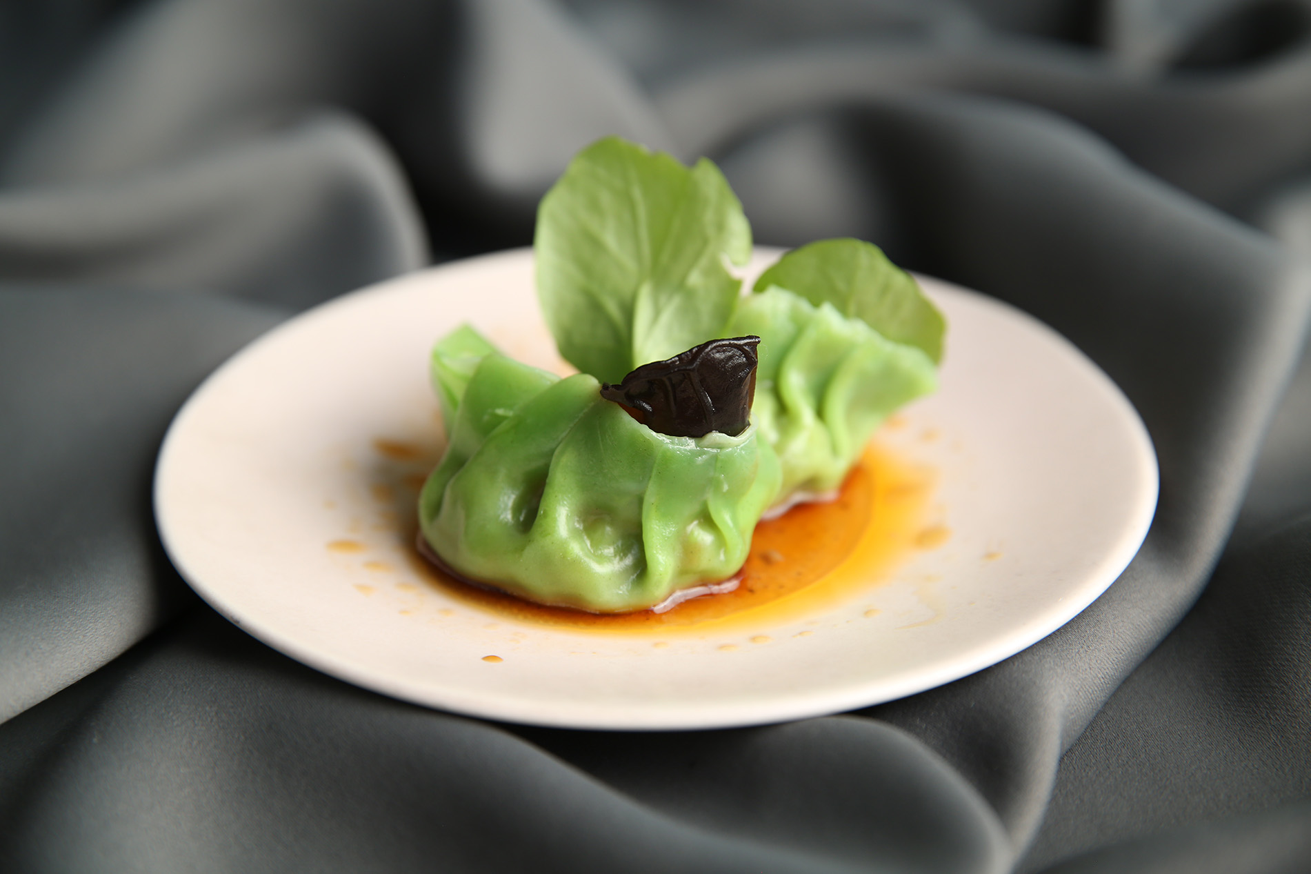 Vegas Spinach Dumplings - Anna May Bar at Crustacean