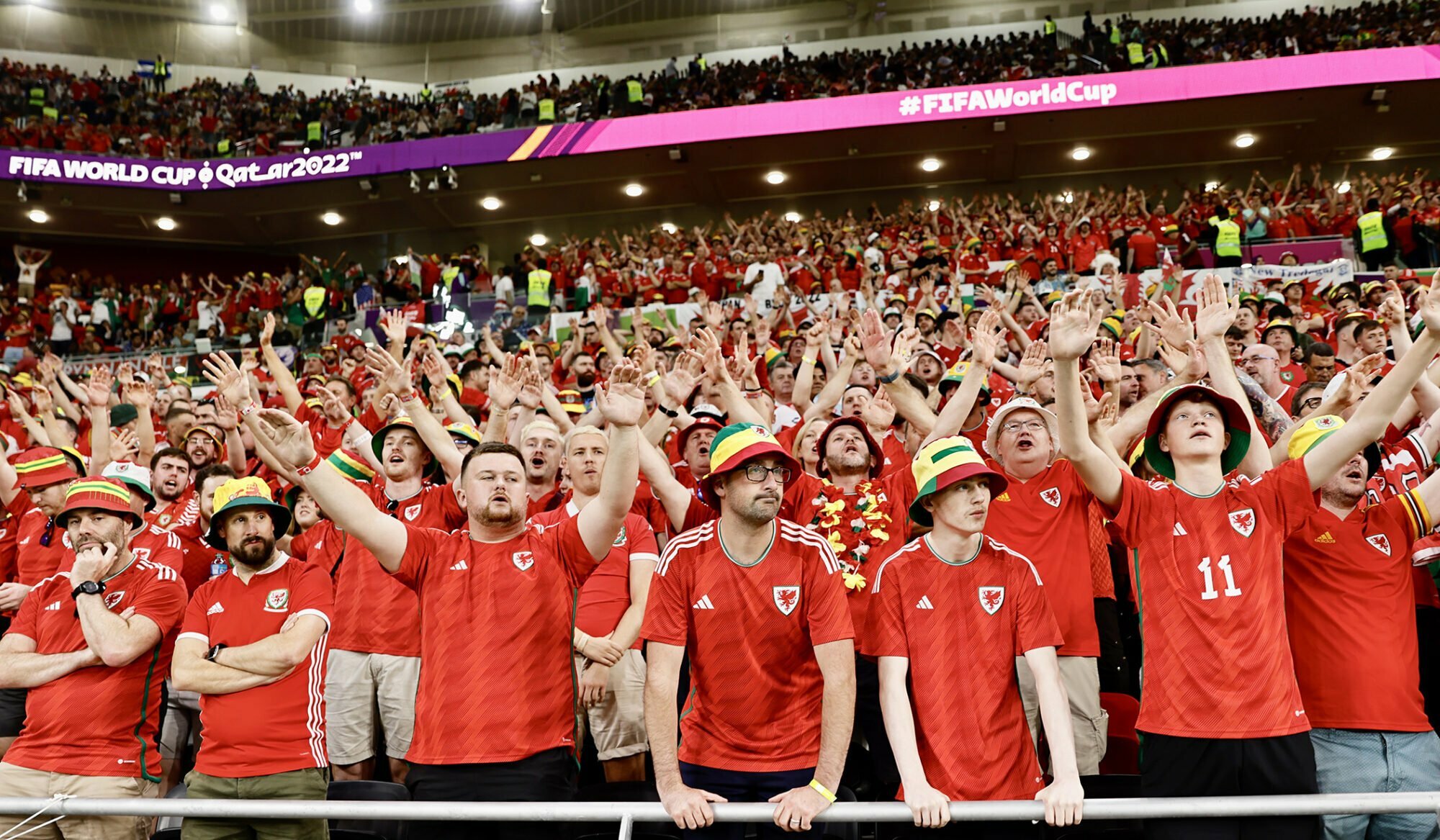 Wales vs USA Match at World Cup 2022 Qatar