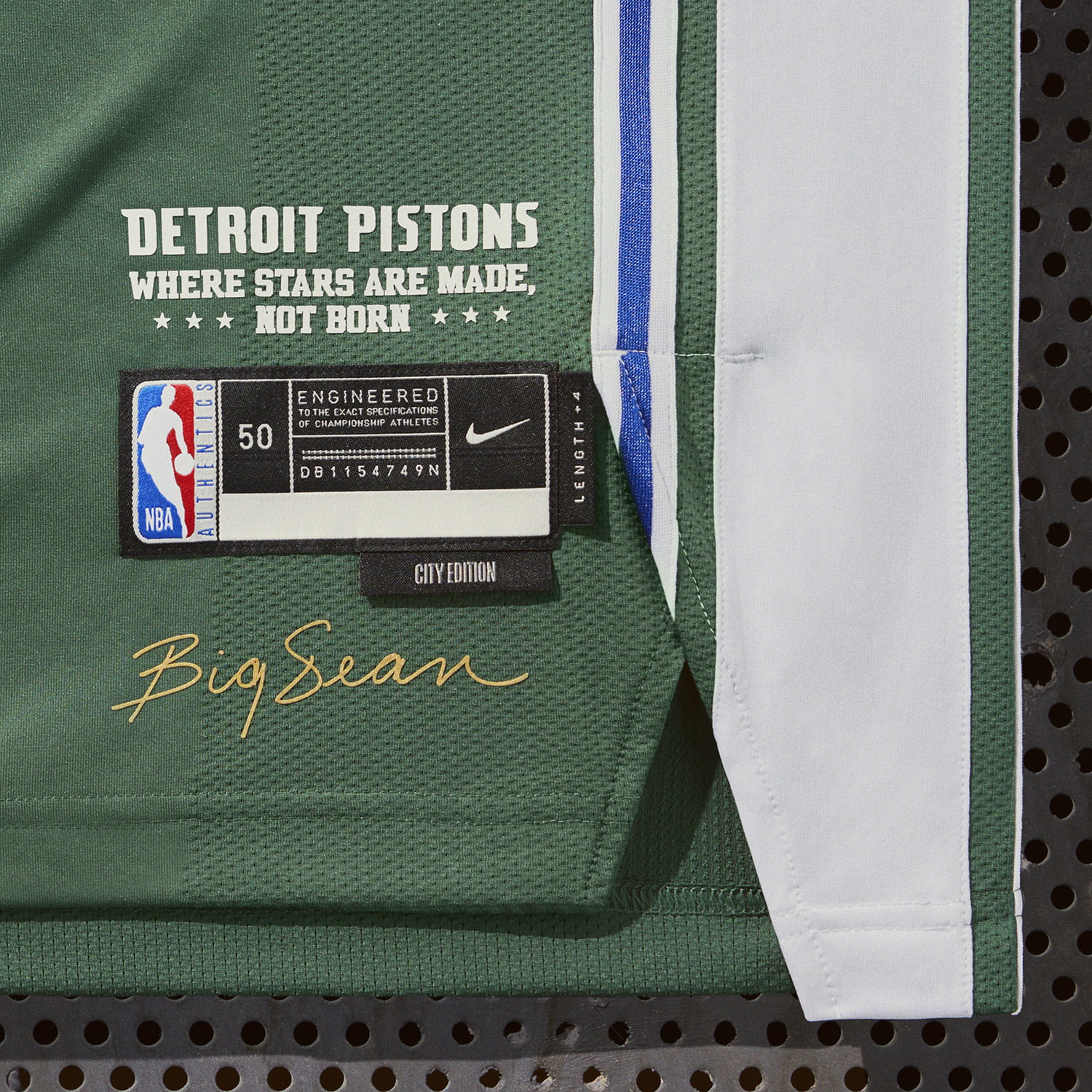 Nike NBA City Edition Detroit Pistons