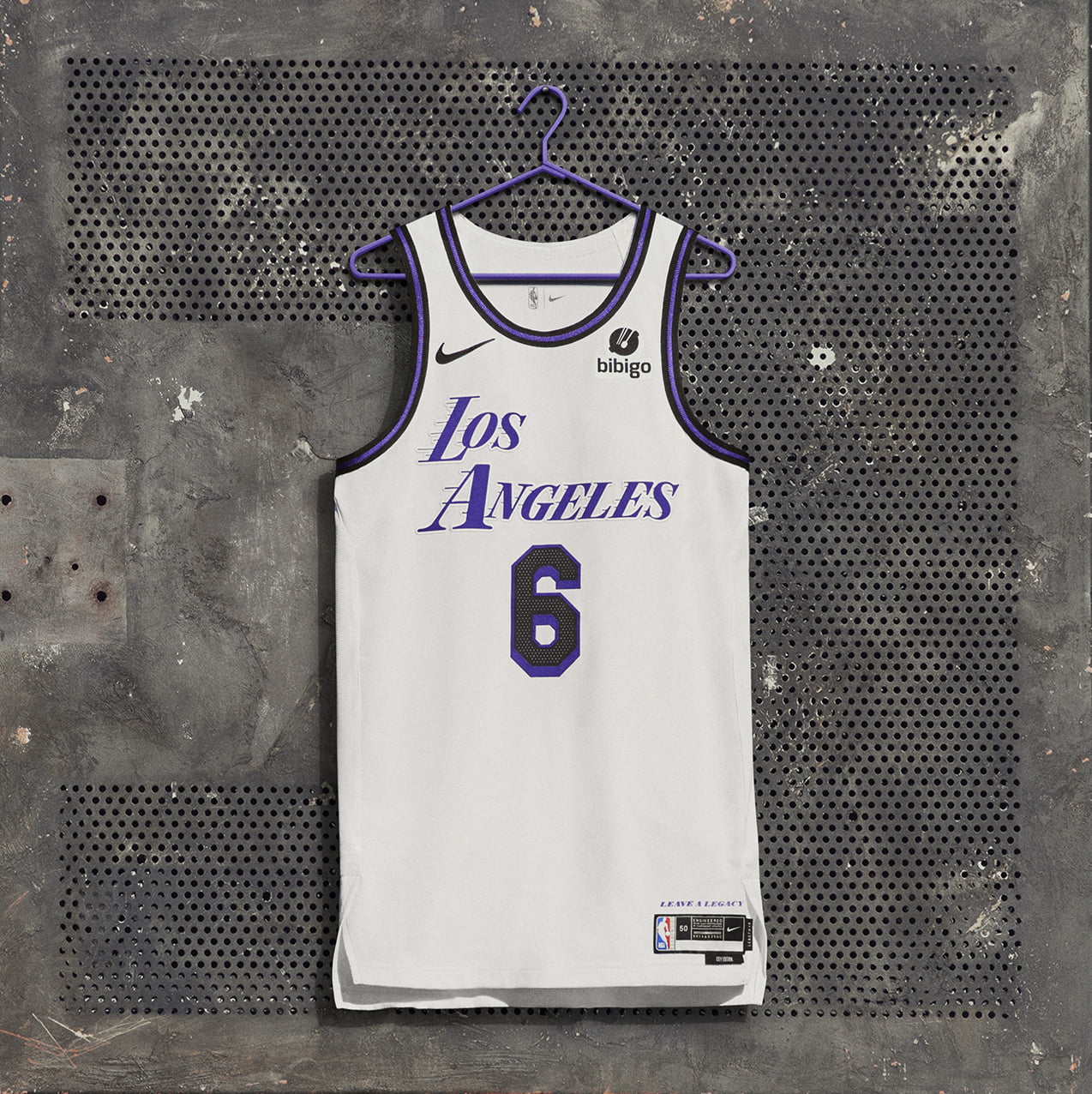 Nike NBA City Edition Los Angeles Lakers