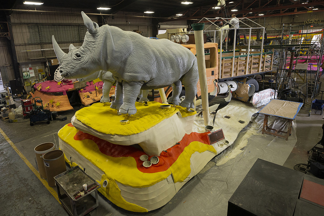 The Making of the San Diego Zoo Safari Park Float