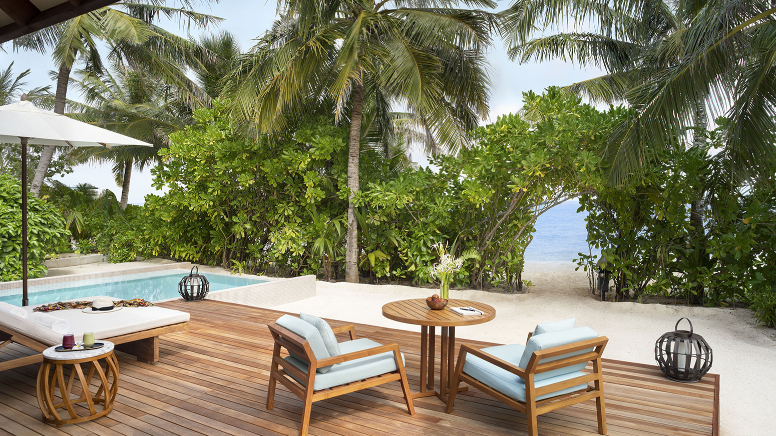 Anantara Veli Maldives Resort - Beach Pool Villa - Terrace