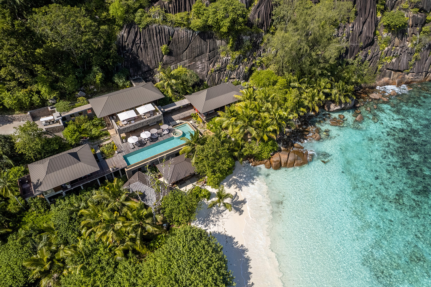 Three-level suite at Four Seasons Resort Seychelles