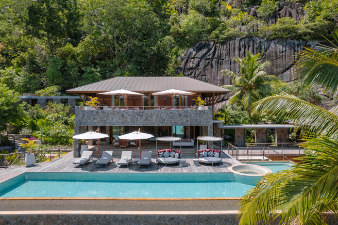 Three-level suite at Four Seasons Resort Seychelles