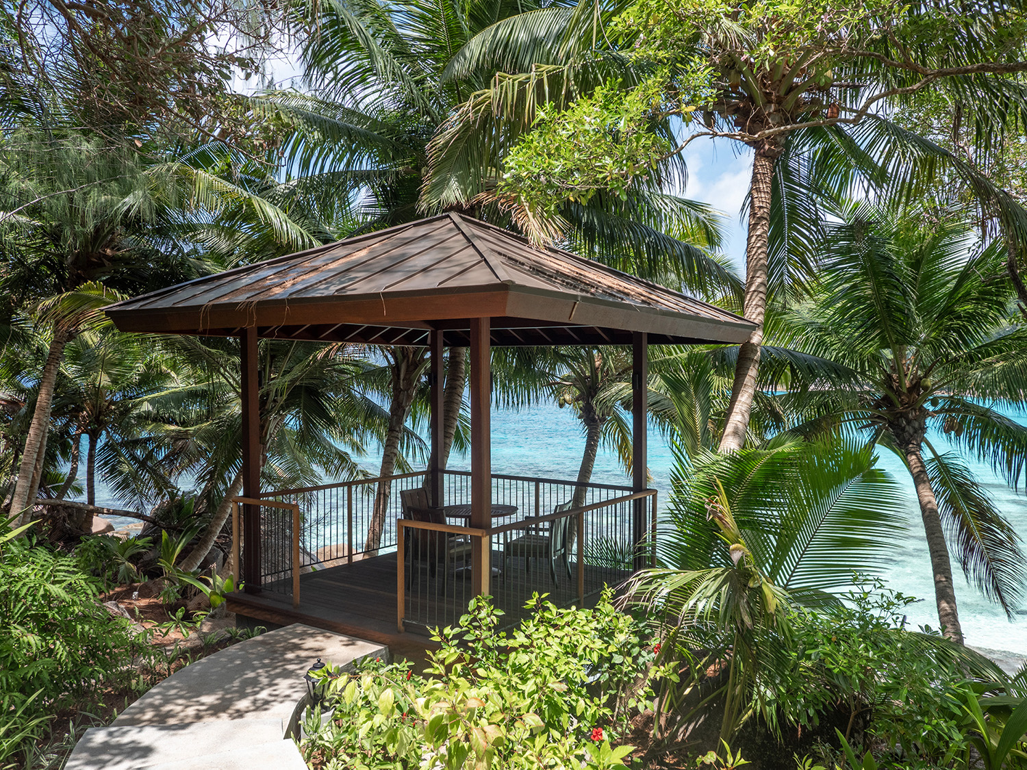 Three-level suite at Four Seasons Resort Seychelles