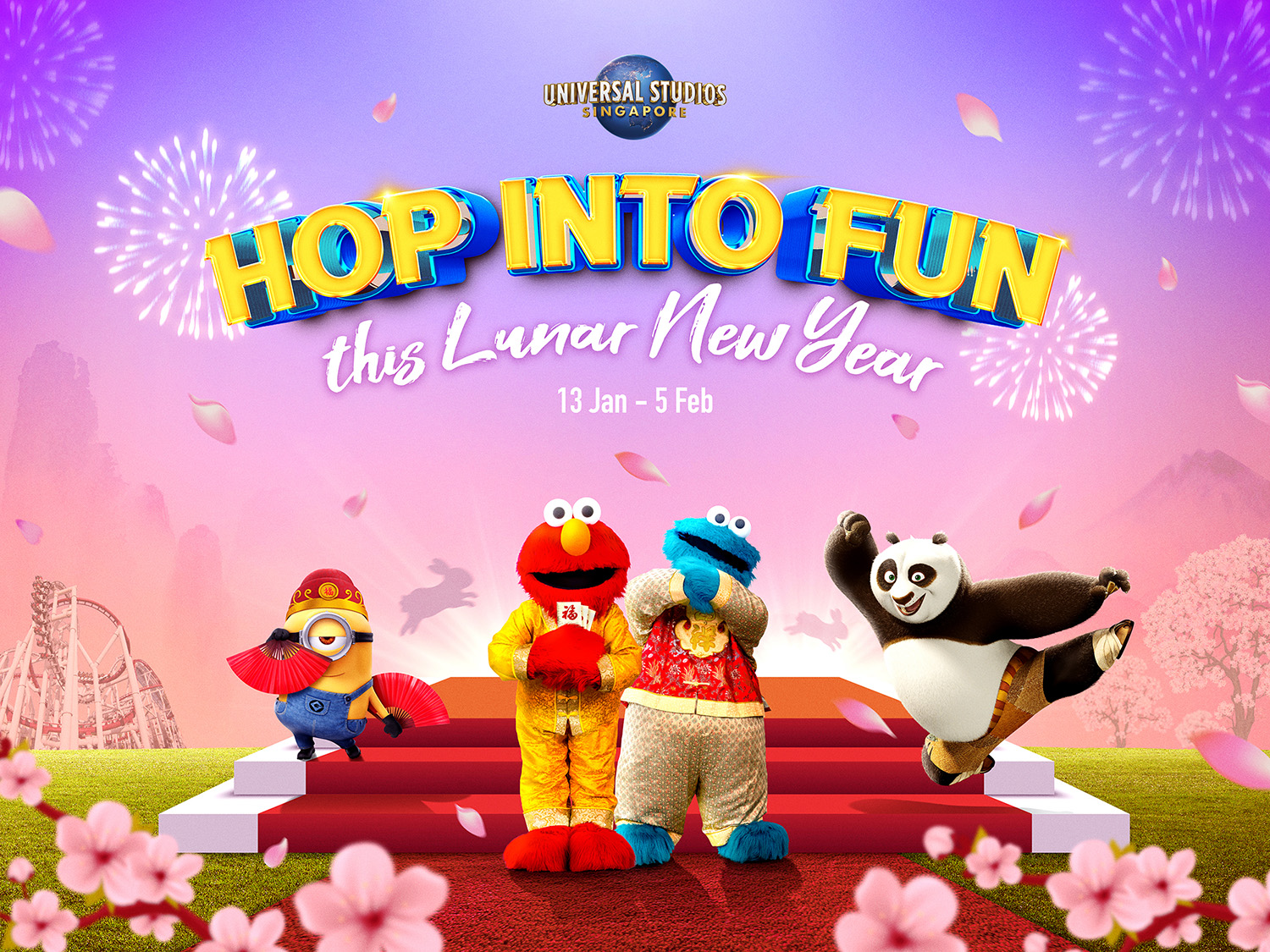 Universal Studios Singapore - Hop into Fun