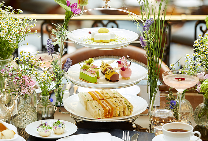 Spring 2023 afternoon tea at The Lanesborough London