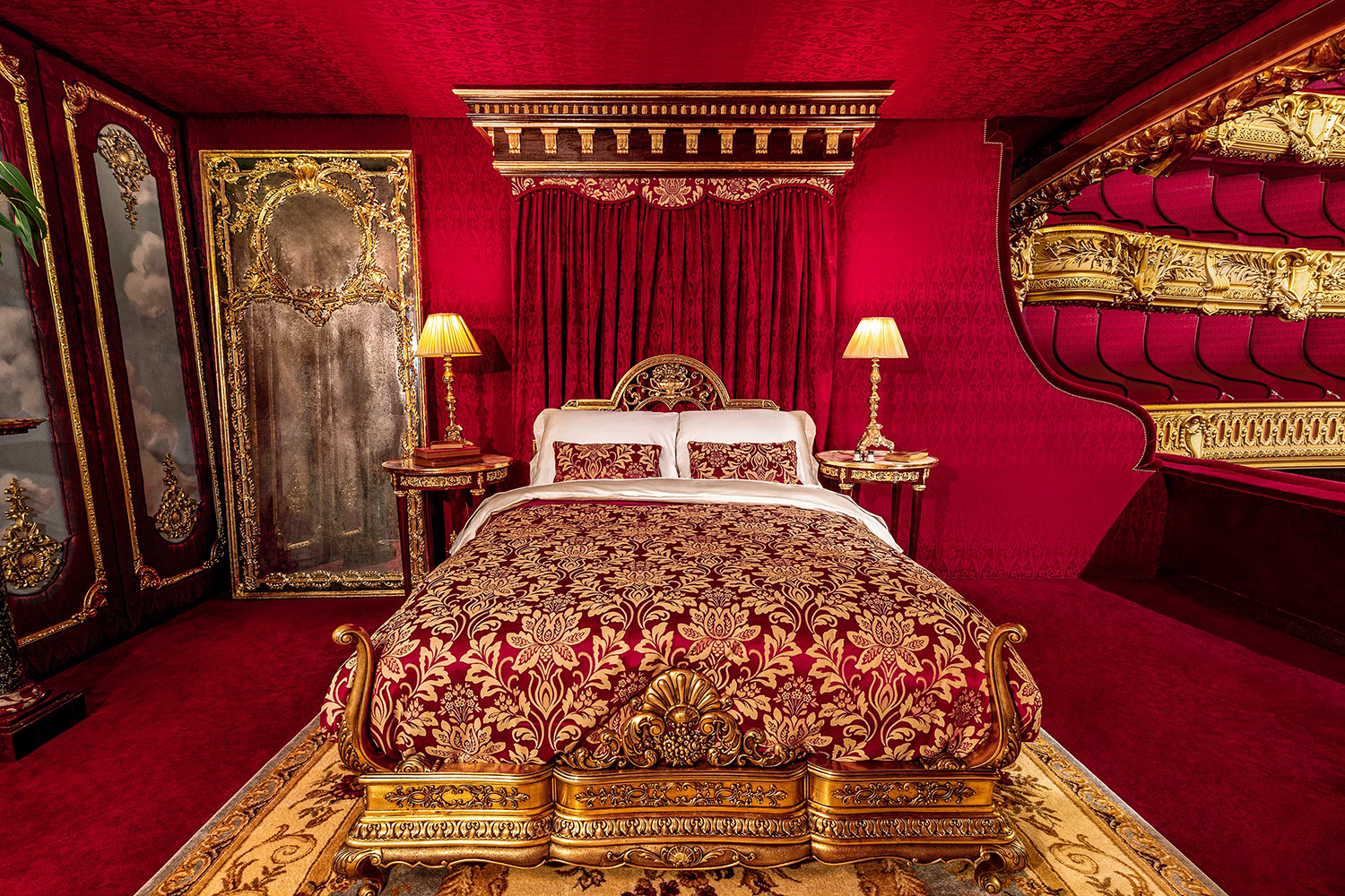 World of The Phantom of the Opera Airbnb Bedroom