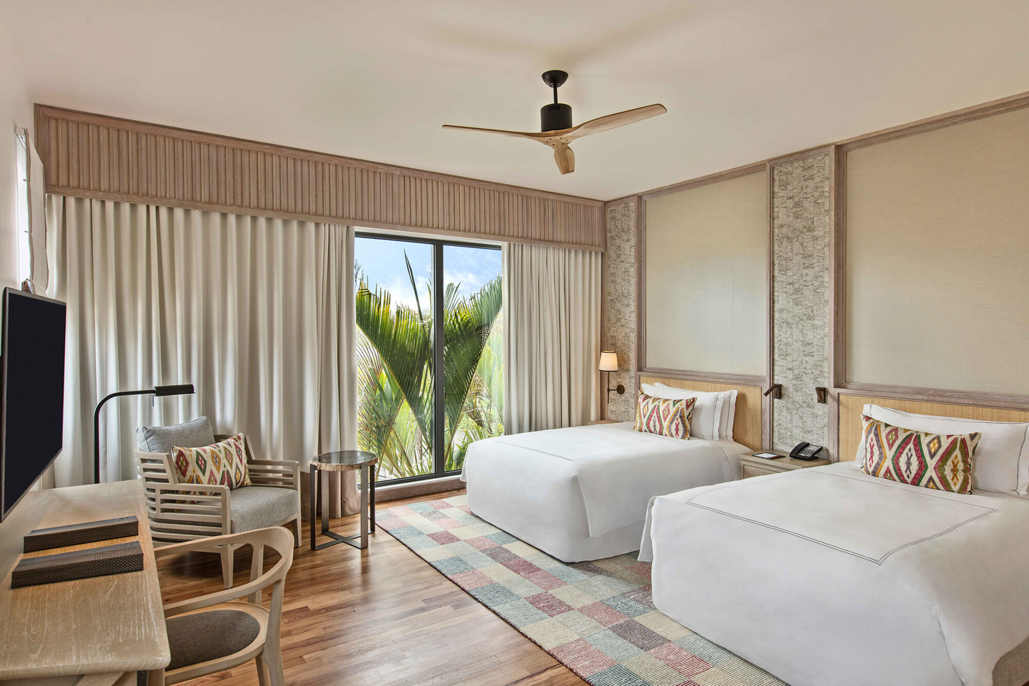 Anantara Iko Mauritius Resort & Villas - Four Bedroom Pool Villa - Twin Bedroom