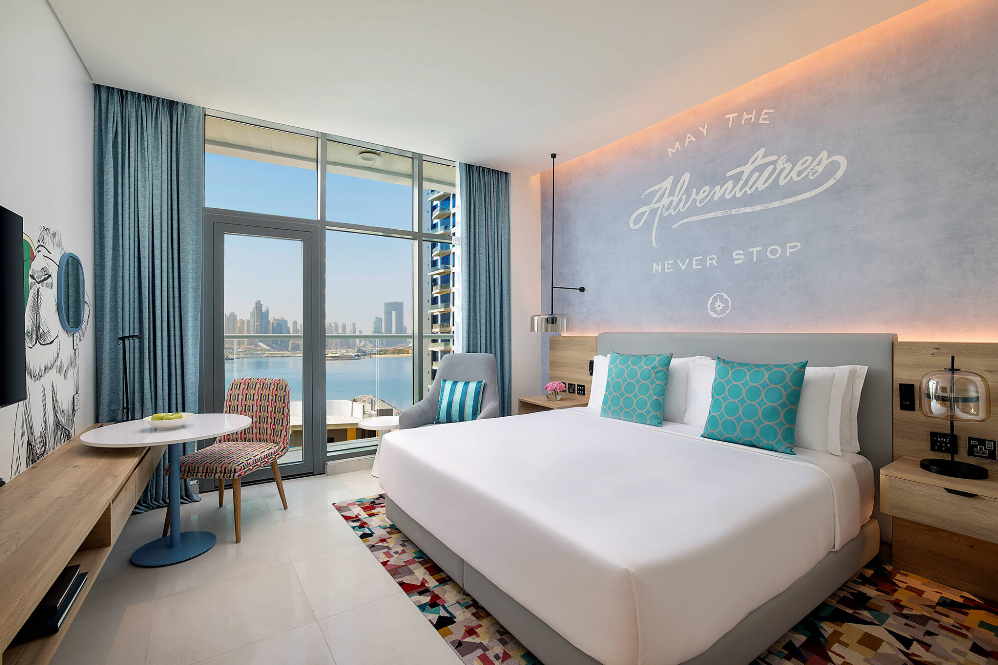 NH Collection Dubai The Palm - Premium Sea View Room - bedroom