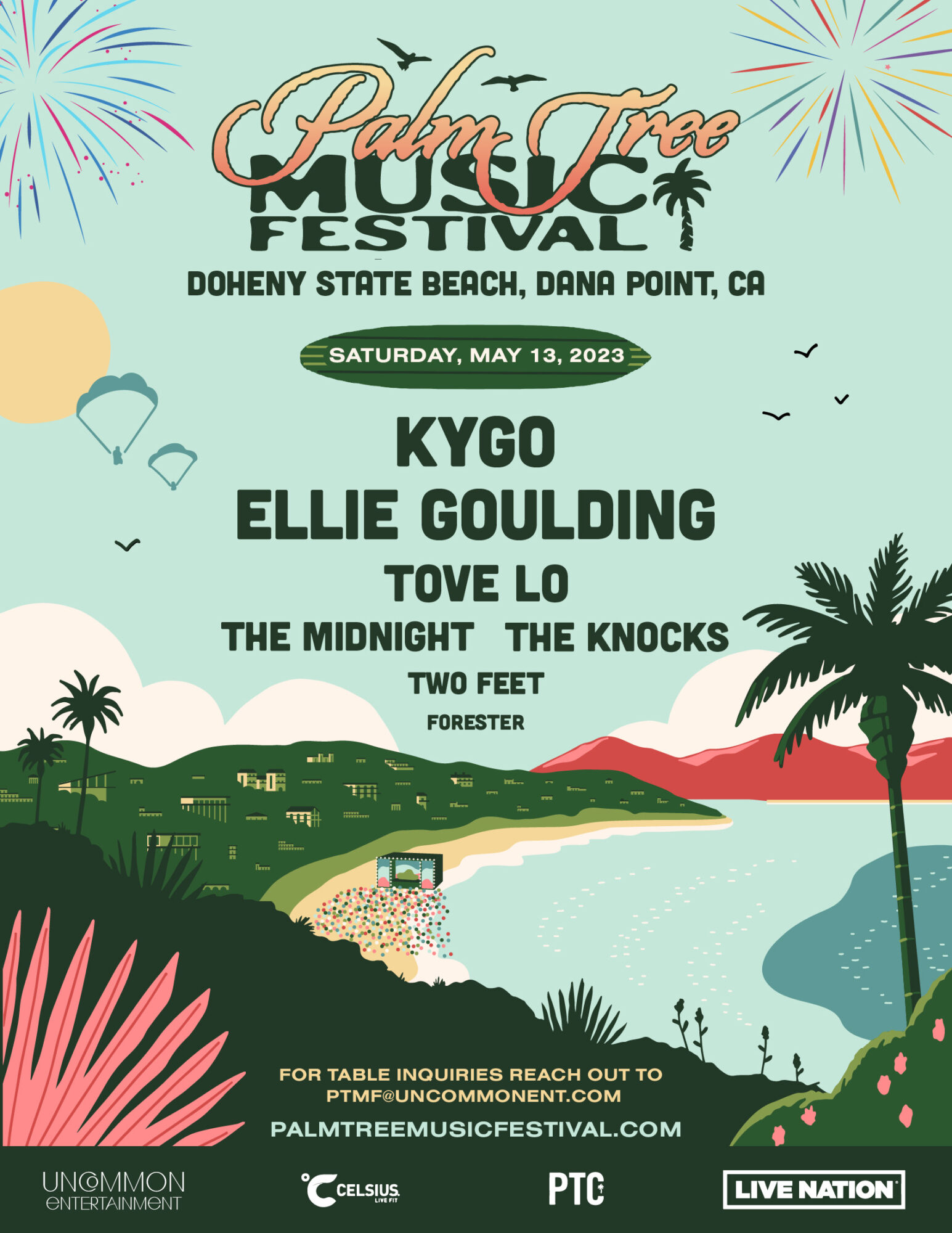 The Ultimate Tropical Lifestyle Festival Kygo, Ellie Goulding, Tove Lo