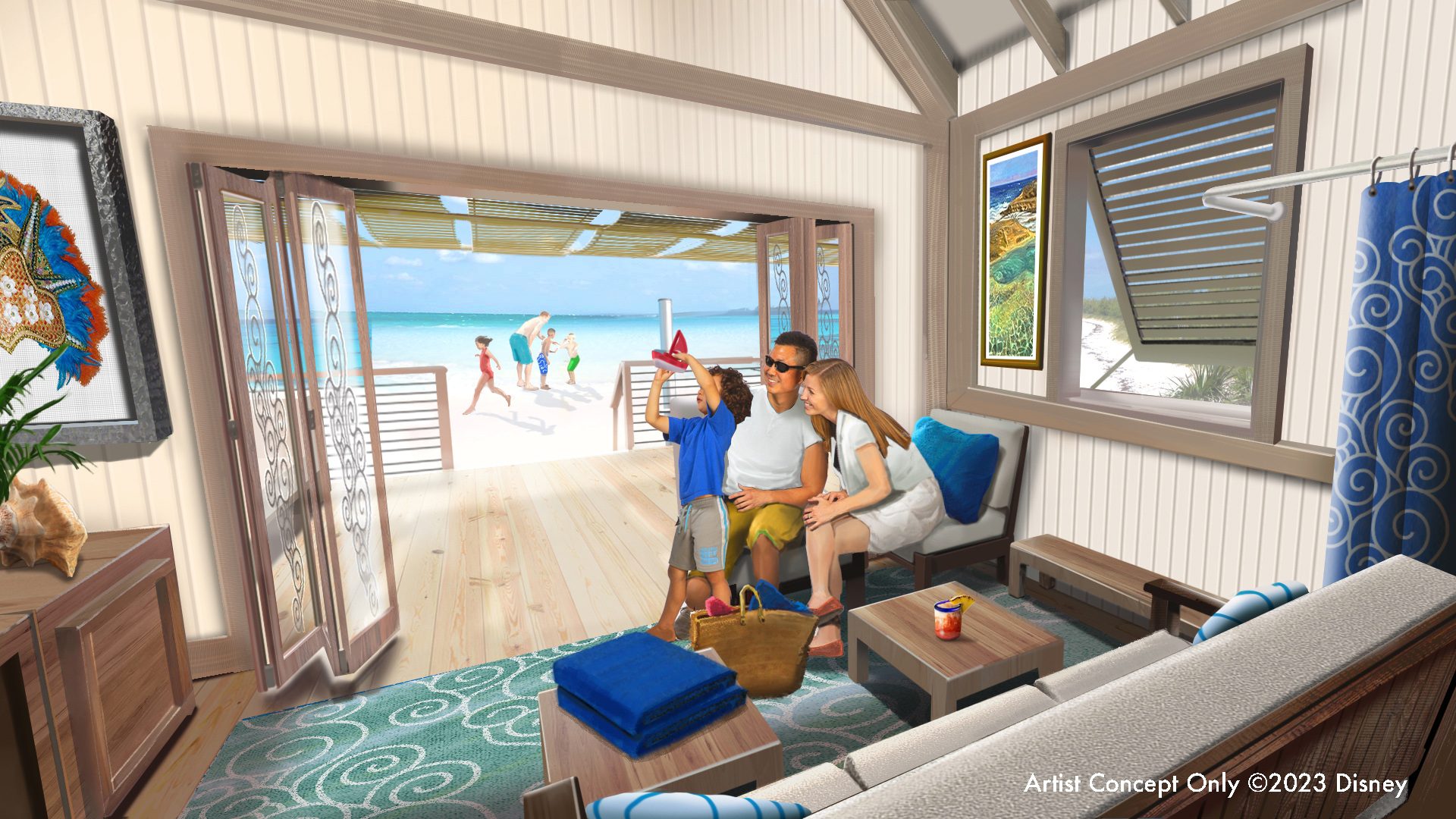 Lighthouse Point – Cabana Interior