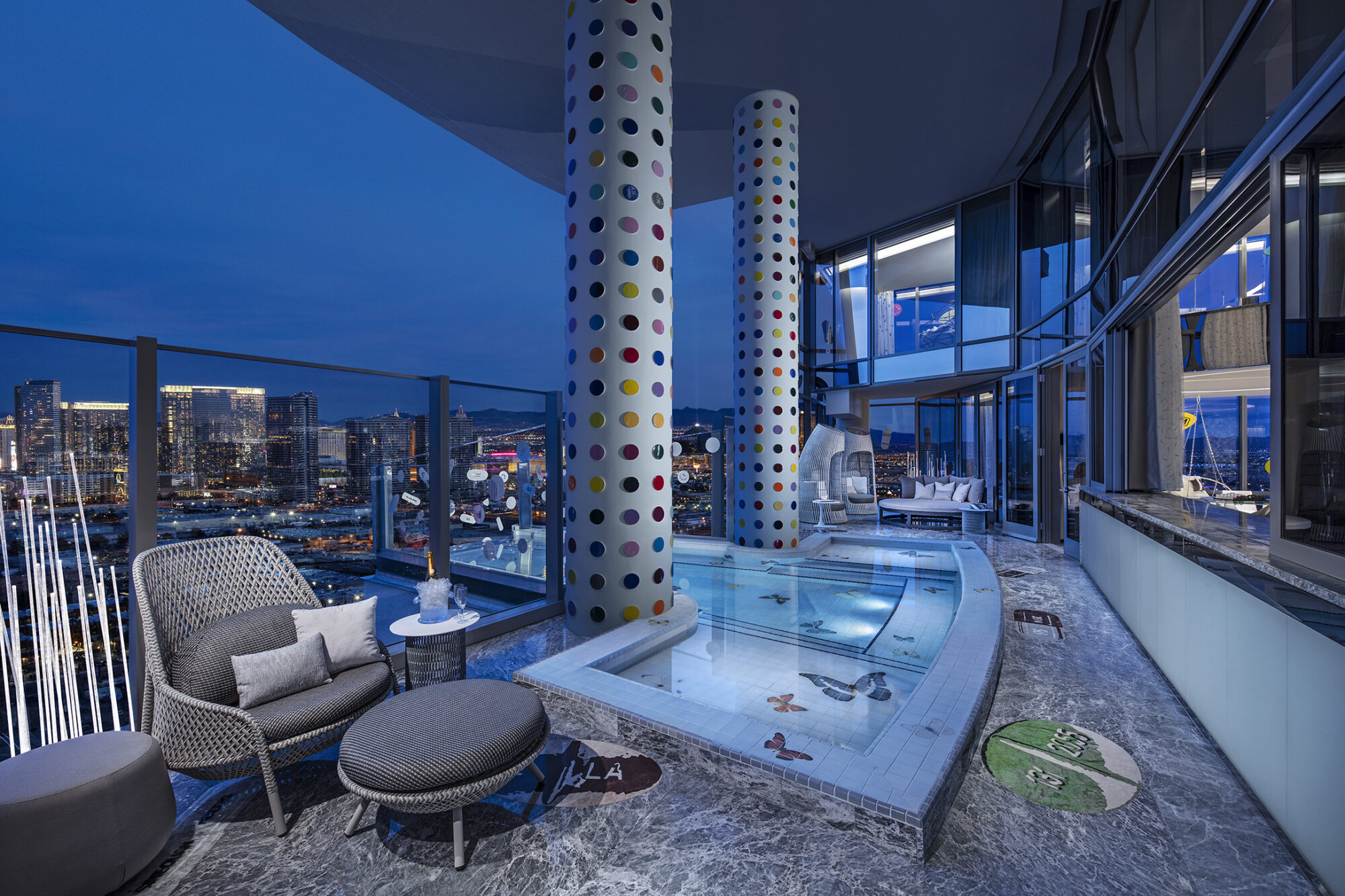 Damien Hirst Empathy Suite - Palms Casino Resort