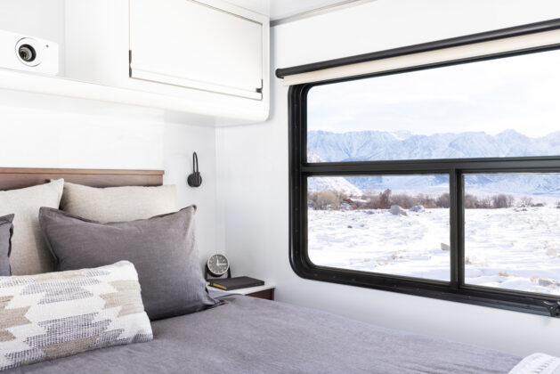 SNAP TASTE 2024 Living Vehicle Lineup Redefining Off Grid Living   2024 Living Vehicle HD Bedroom View 629x420 