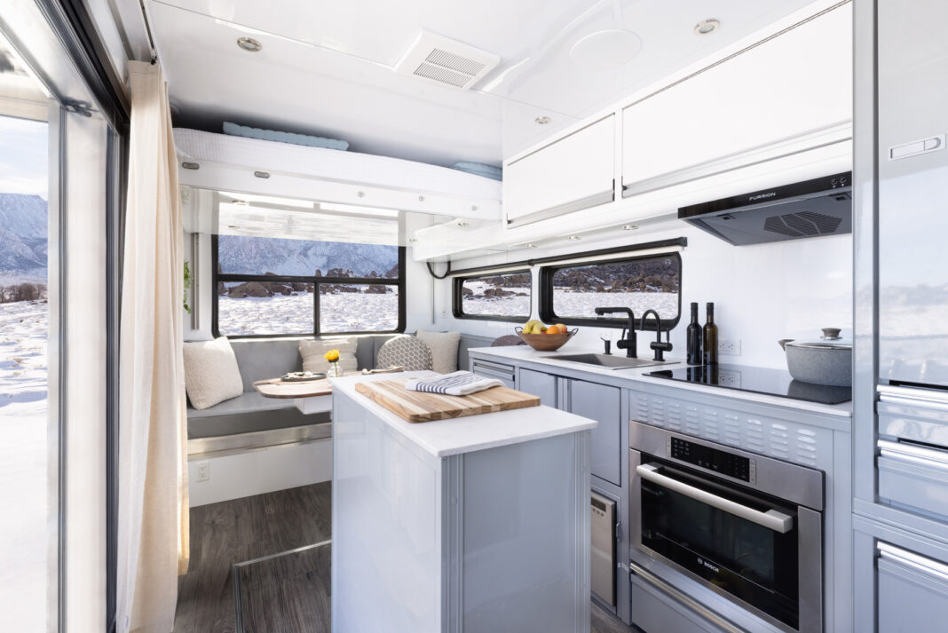 SNAP TASTE 2024 Living Vehicle Lineup Redefining Off Grid Living   2024 Living Vehicle HD Interior Wide 1068x713 