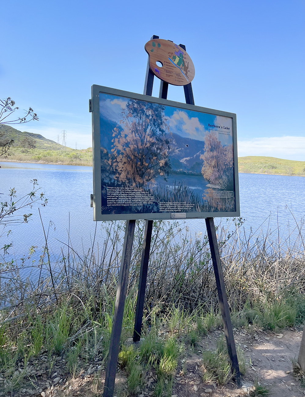 Barbara's Lake at Laguna Coast Wilderness Park in Laguna Beach, California (Photo by Julie Nguyen)