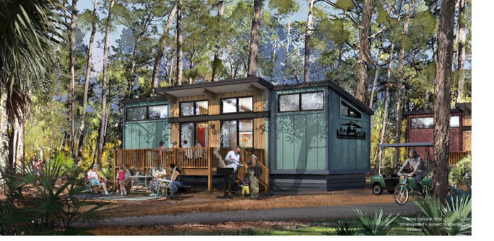 Rendering The Cabins at Disneys Fort Wilderness Resort