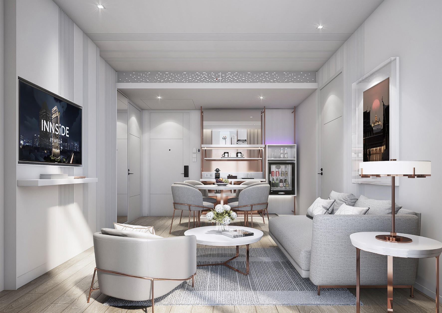 INNSiDE by Meliá in Bangkok, Thailand - Townhouse room rendering