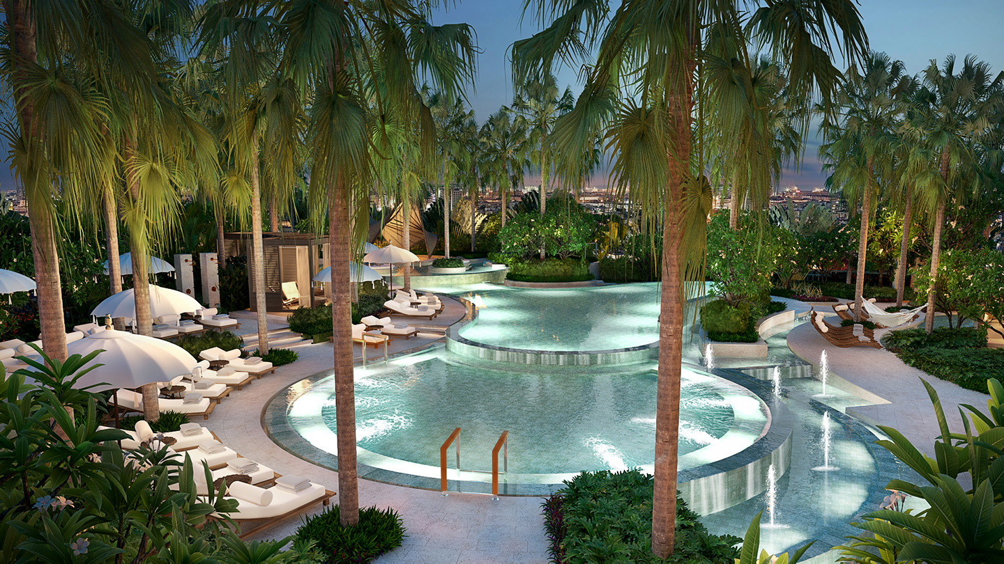 The Garden Pool - The Link at One Za’abeel in Dubai