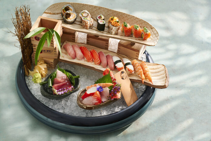 Nobu by the Beach - Sushi platter