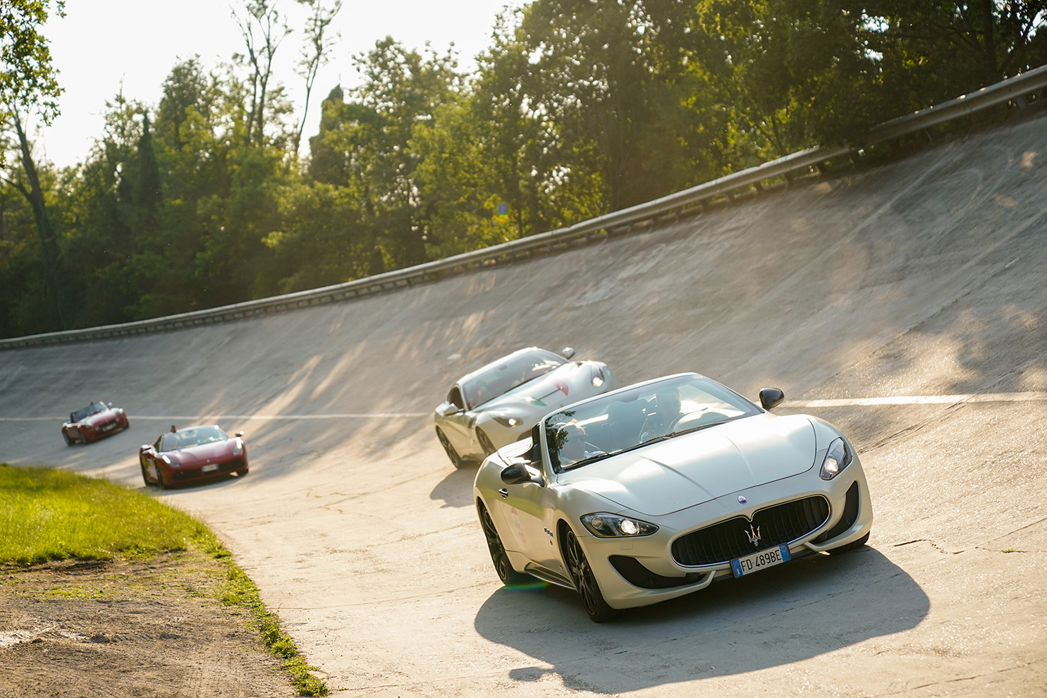 Supercar Parade at 2023 MIMO in Monza, Italy