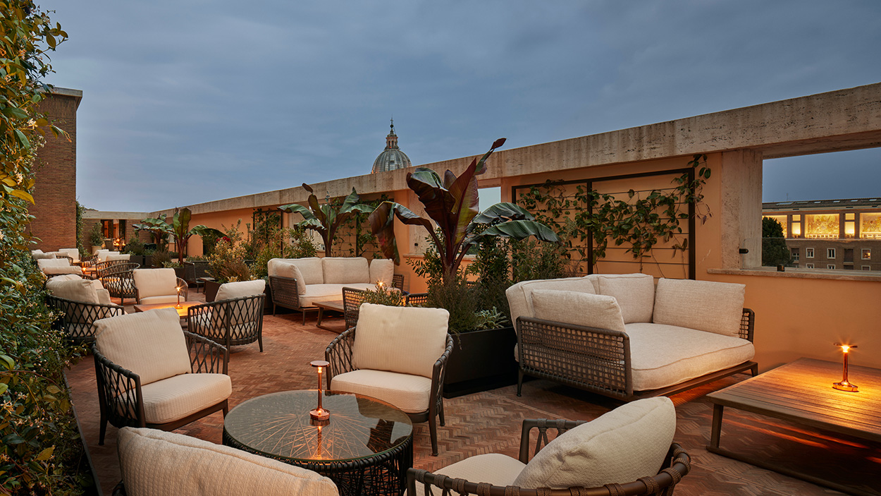 Bulgari Hotel Roma - Bar Terrace