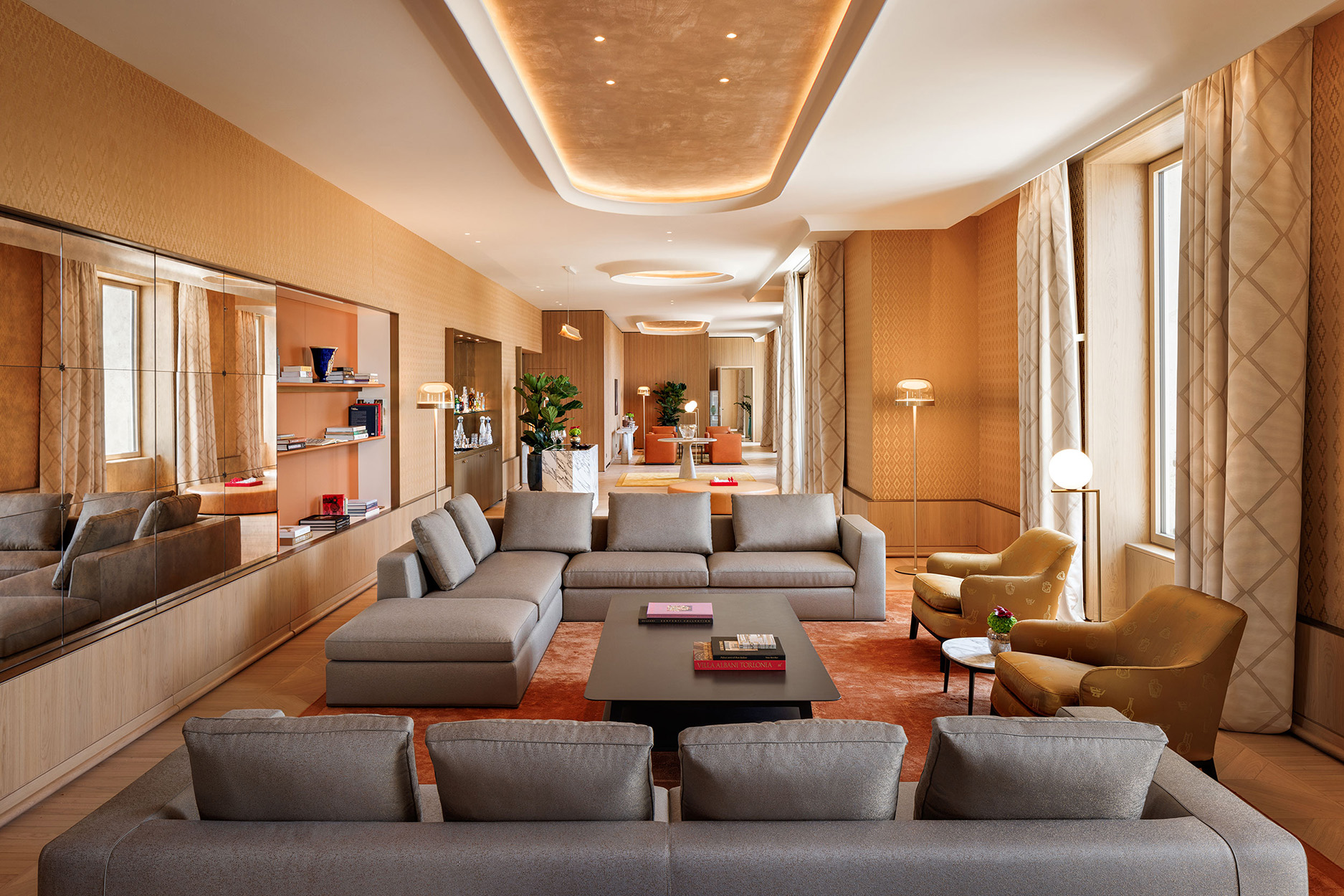 Bulgari Hotel Roma - Bulgari Suite Livingroom