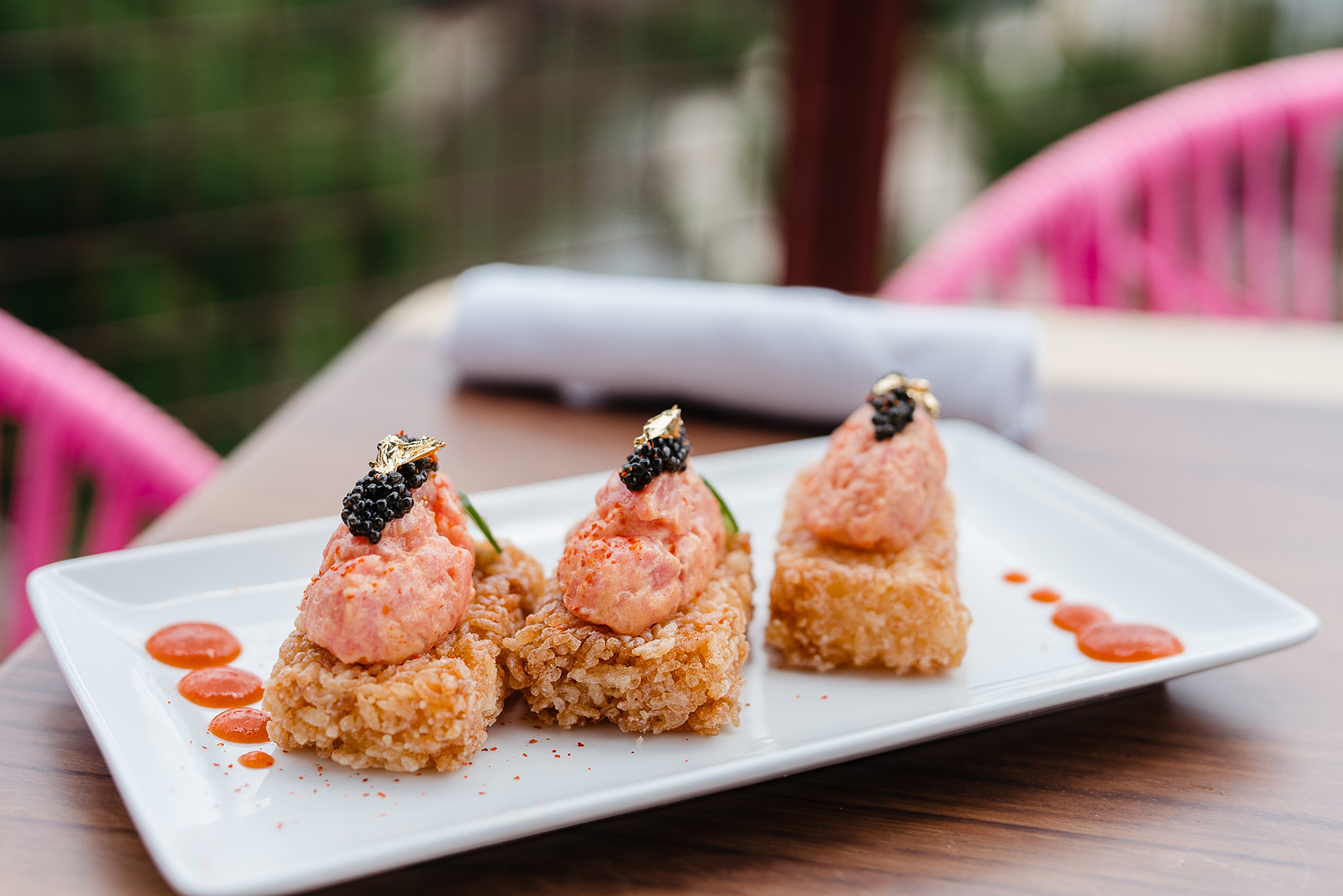 Spicy Tuna Crispy Rice from Colette at the Phipps in San Antonio, Texas