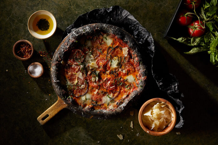 Charcoal Crust Pizza at Olivine at Grand Wailea, a Waldorf Astoria Resort