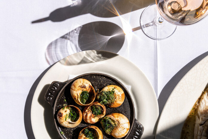 Snails with Garlic Butter (Escargot)- LPM Restaurant & Bar