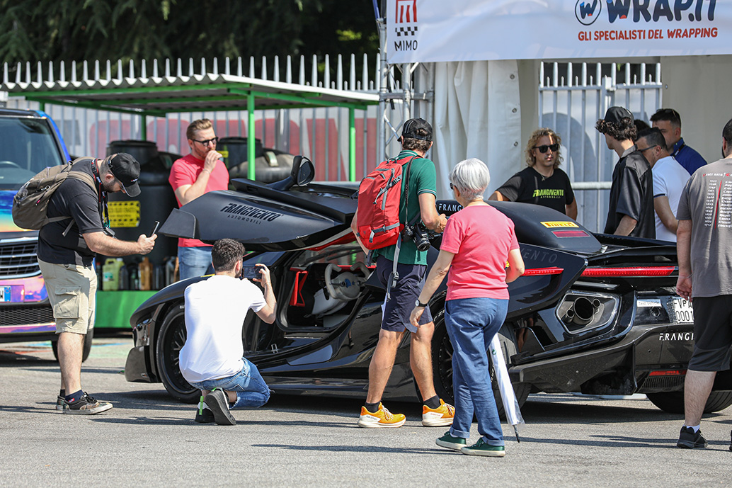 Frangivento at 2023 Milano Monza Motor Show in Italy