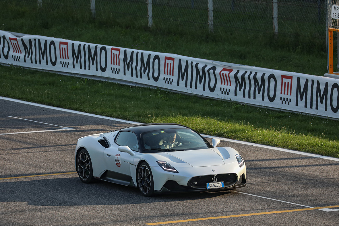 Supercar Parade at 2023 MIMO in Monza, Italy