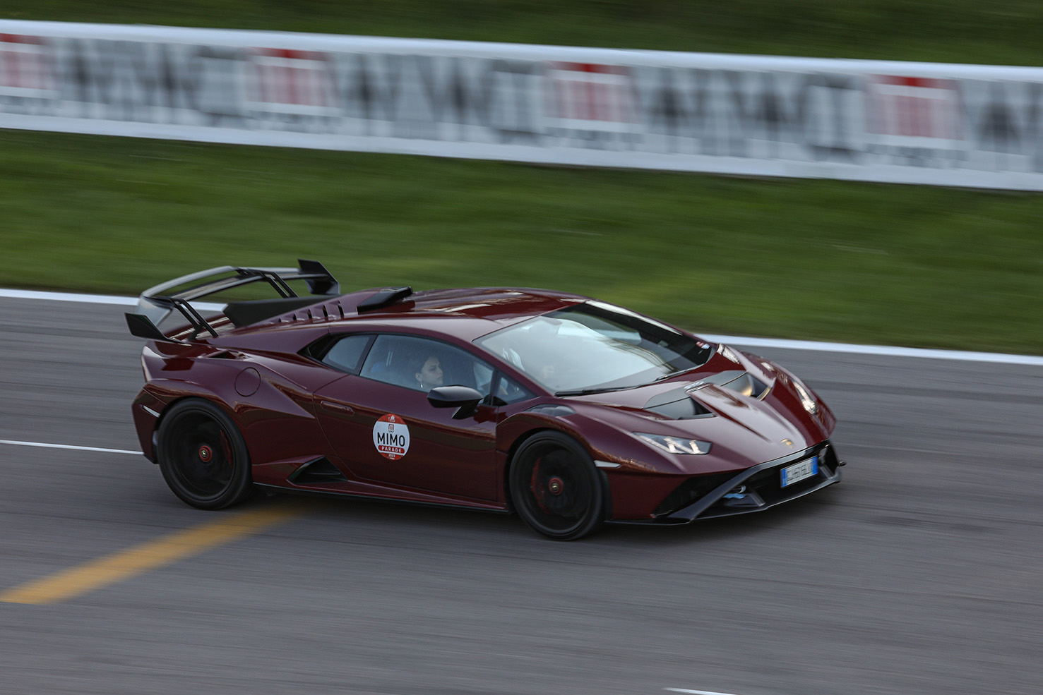 Supercar Parade at 2023 MIMO in Monza, Italy