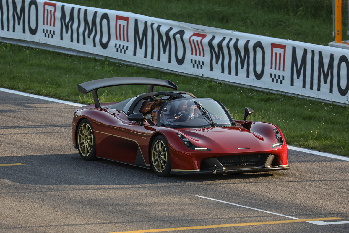 Supercar Parade at 2023 MIMO in Monza, Italy