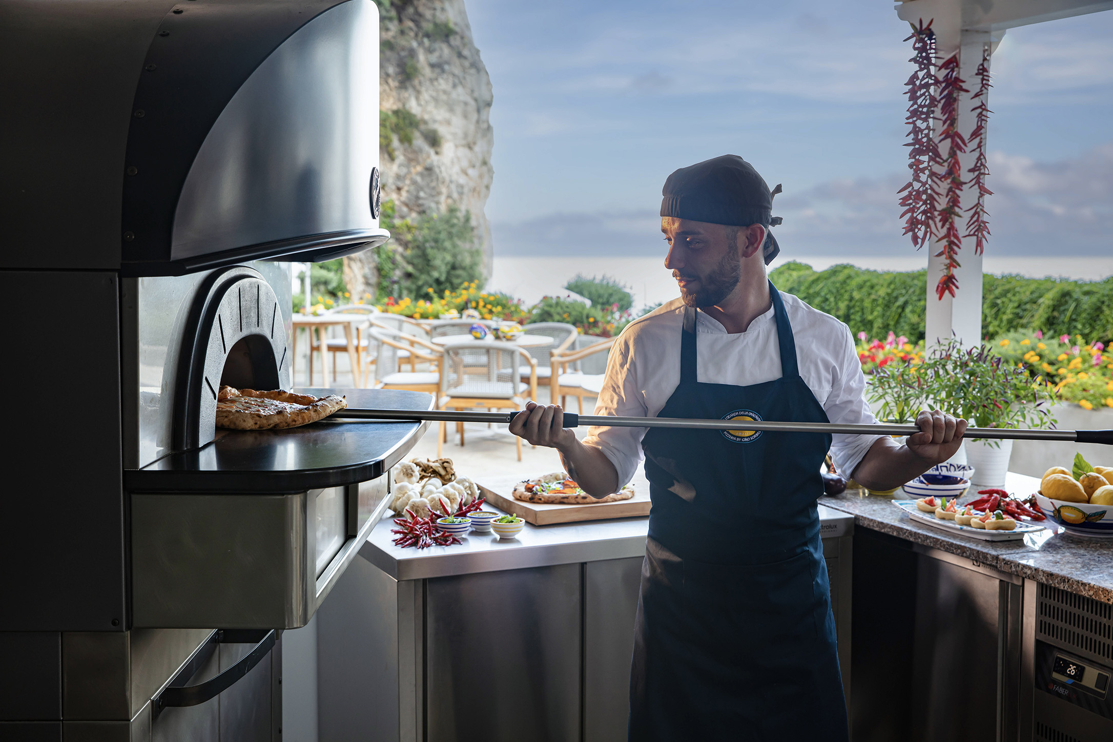 Anantara Convento di Amalfi - La Locanda della Canonica Pizzeria by Gino Sorbillo - Pizza Oven