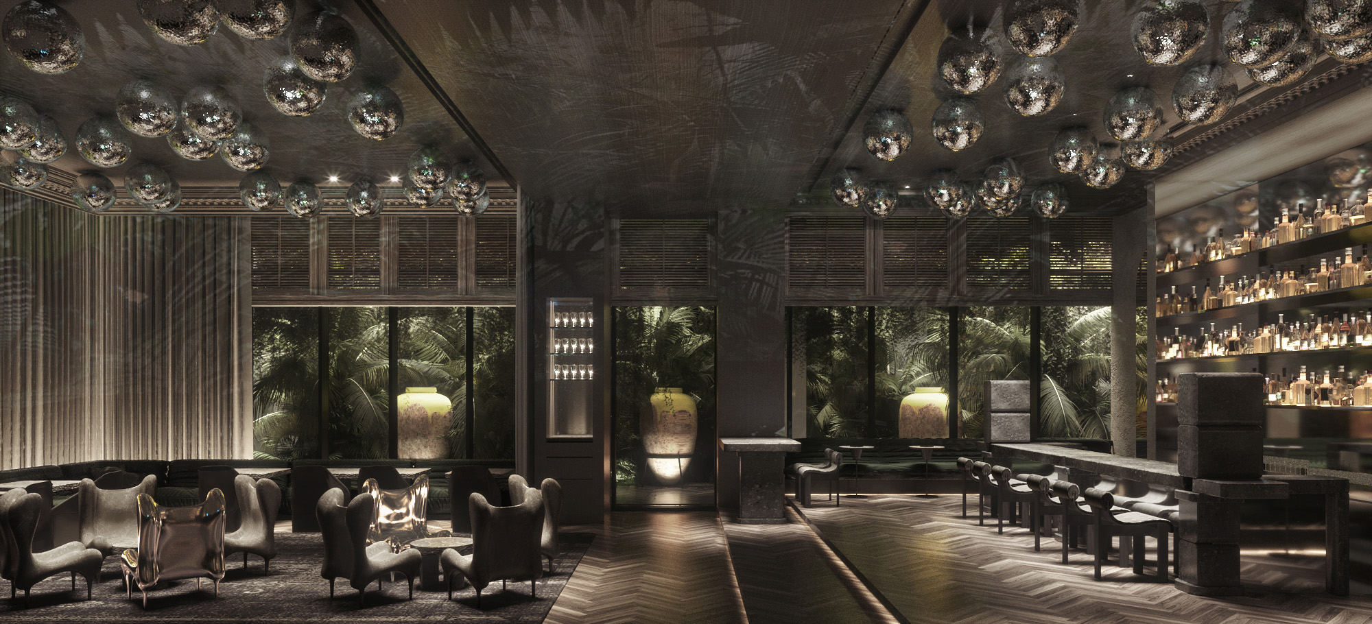 Mondrian Singapore Duxton Jungle Ballroom