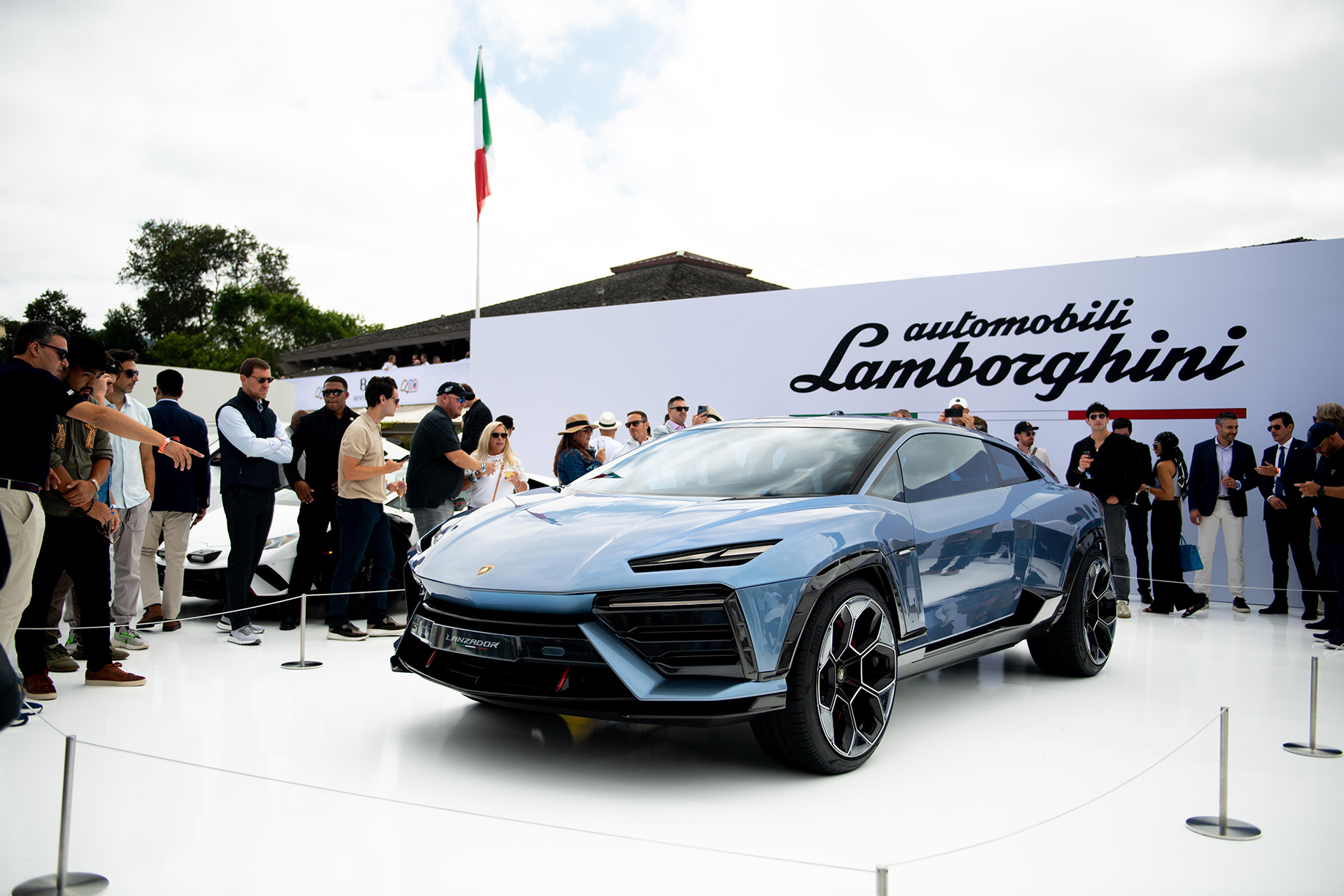 The Lanzador from Lamborghini at The Quail, A Motorsports Gathering in Monterey, California