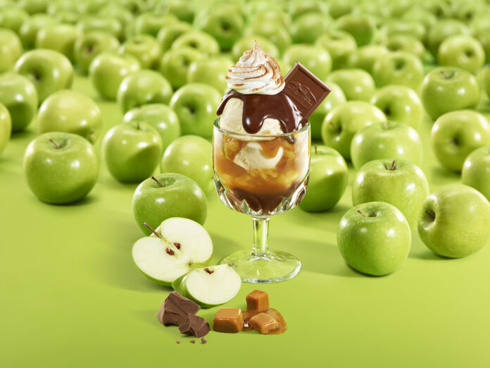 Ghirardelli Caramel Apple Hot Fudge Sundae