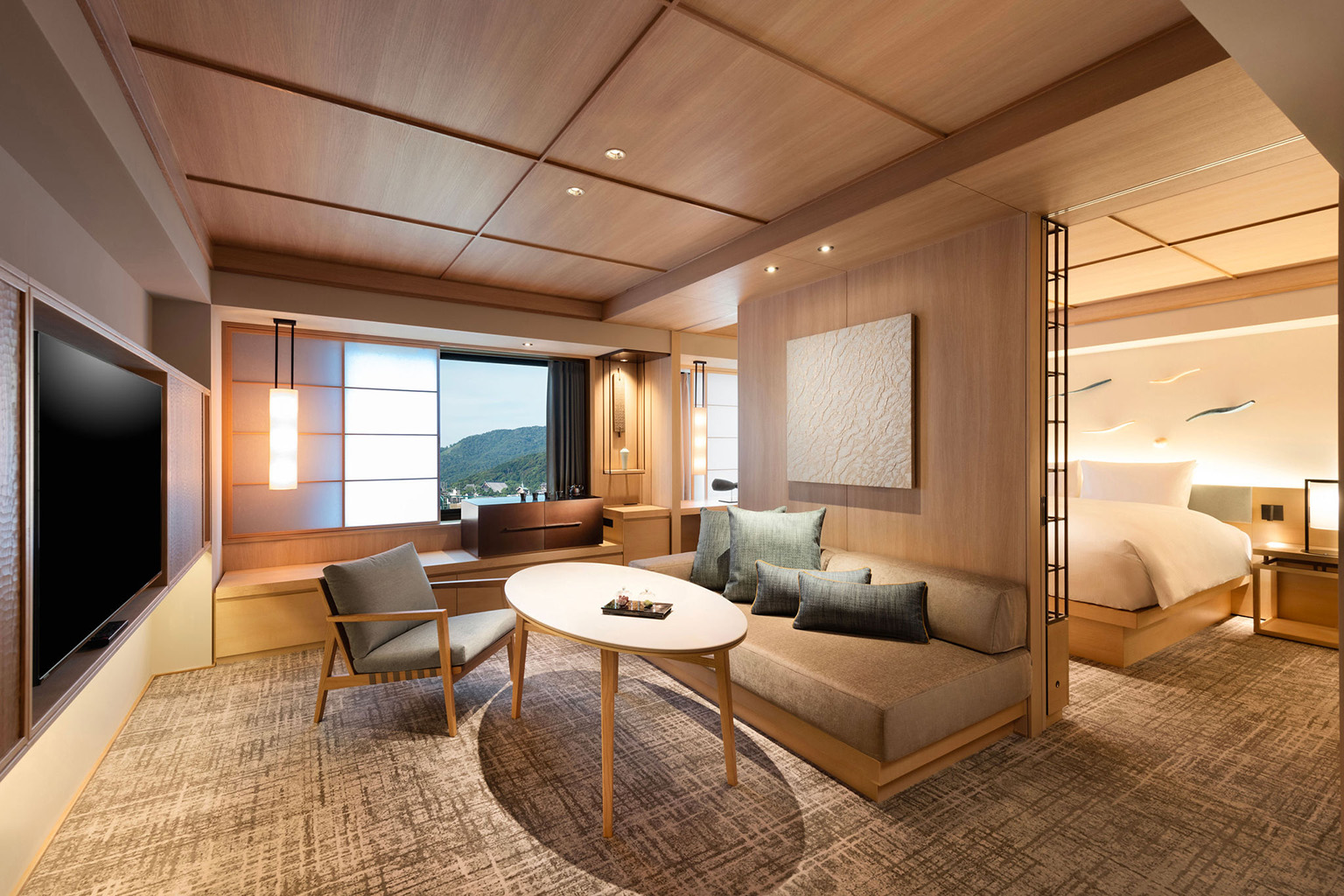 DoubleTree by Hilton Kyoto Higashiyama King Deluxe Suite Living Room