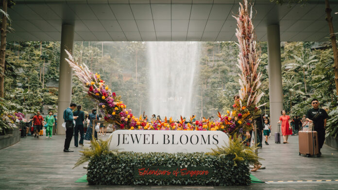 Jewel Blooms 2023 at Changi Airport in Singapore