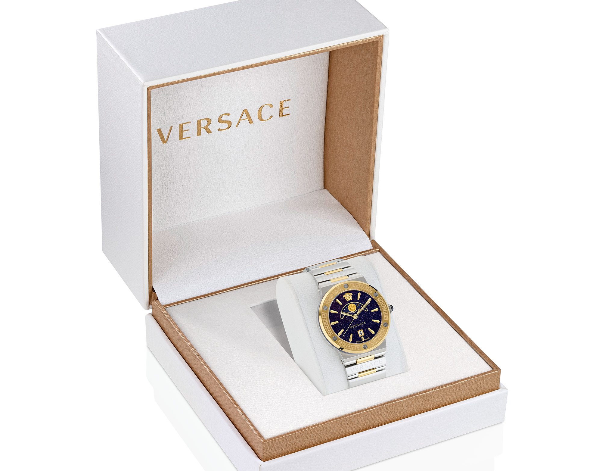 Greca Logo Moonphase Watch