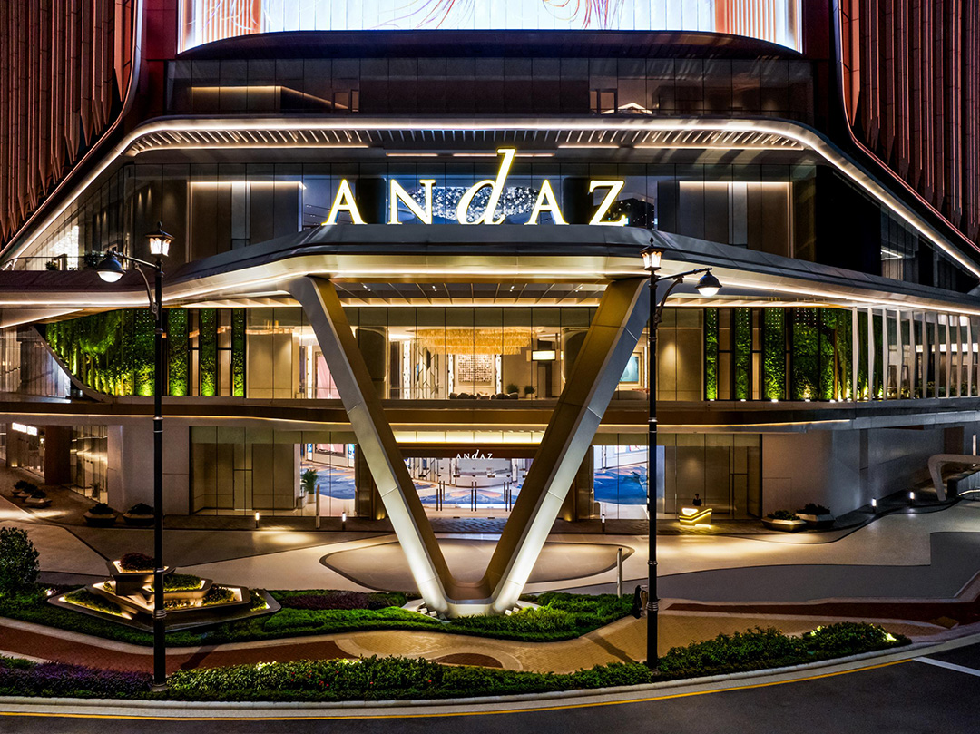 Andaz Macau exterior at Andaz Macau