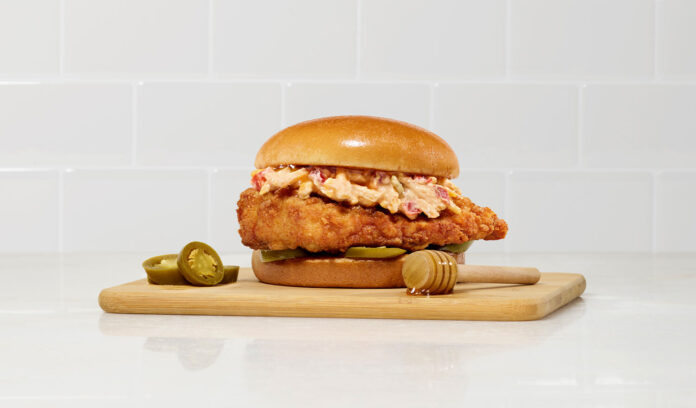 Chick-fil-A's Honey Pepper Pimento Chicken Sandwich