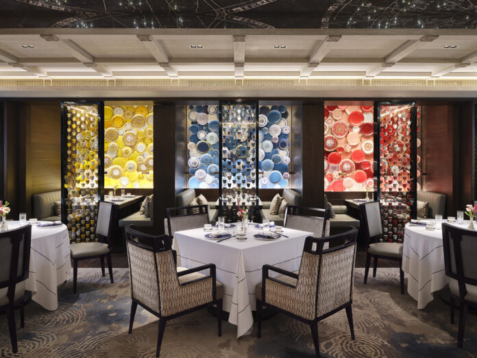 The Peninsula London Canton Blue Dining Room