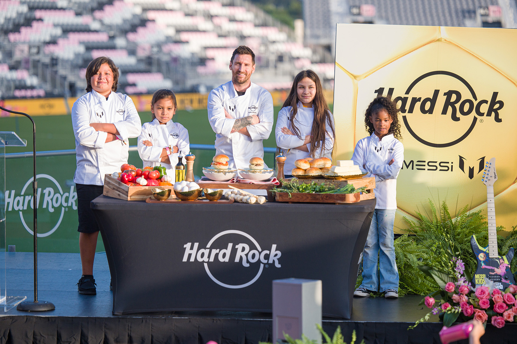 Hard Rock International and Leo Messi Unveil the Messi Kids Menu