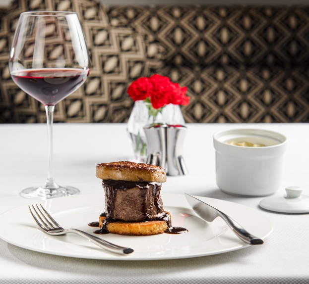 Tournedos Rossini at The Peninsula Manila