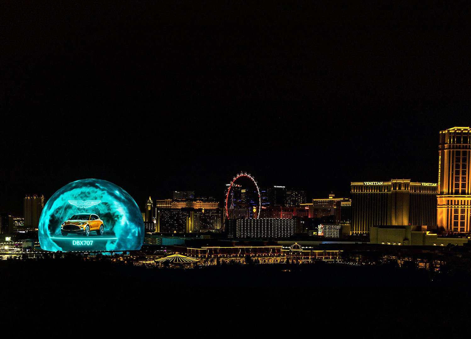 Aston Martin at FORMULA 1 HEINEKEN SILVER LAS VEGAS GRAND PRIX